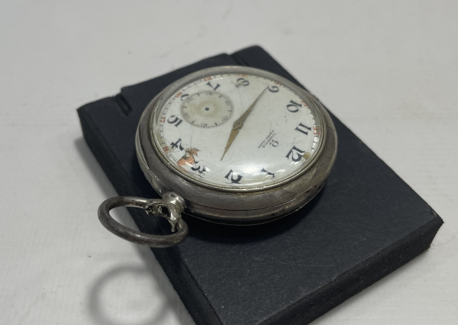 GÜMÜŞ KASA OMEGA CEP SAATİ