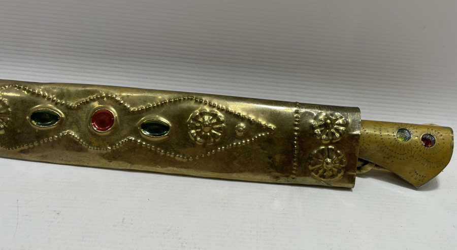 KALEM İŞÇİLİKLİ TÜRKMEN İŞİ AVCI BIÇAĞI