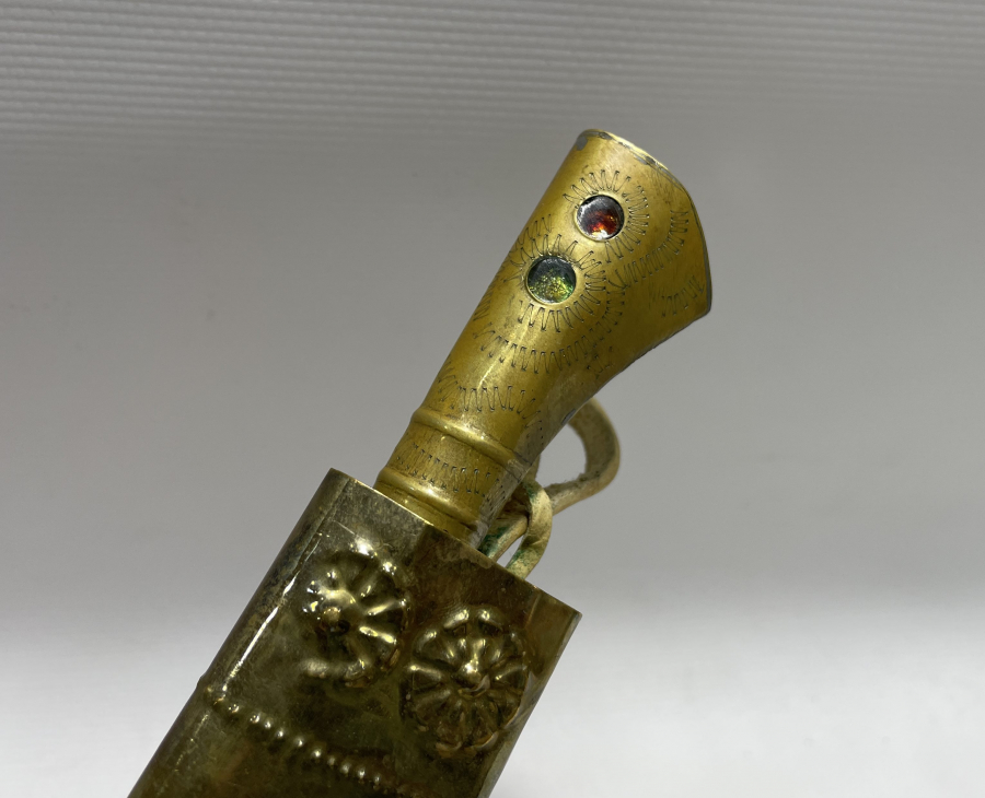 KALEM İŞÇİLİKLİ TÜRKMEN İŞİ AVCI BIÇAĞI