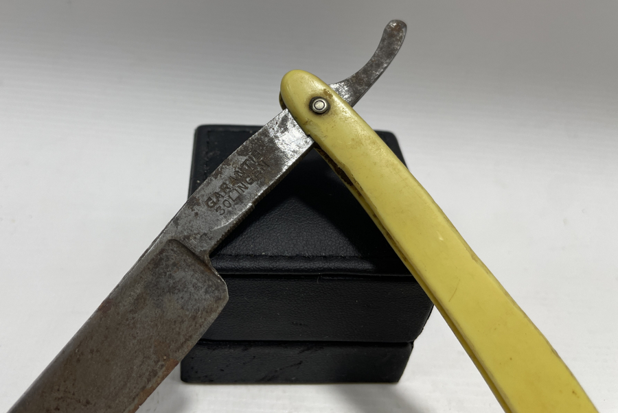 MORS DİŞİ SAPLI SOLİNGEN MARKA OSMANLI DÖNEMİ BERBER USTURASI