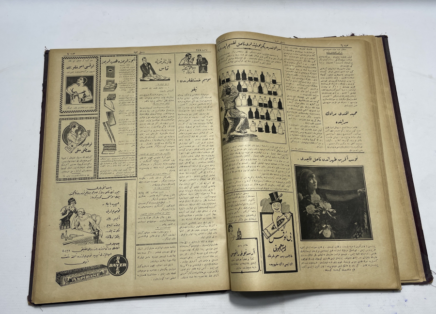 ONLARCA OSMANLICA DERGİNİN BİR ARAYA GETİRİLMESİYLE HAZIRLANMIŞ BÜYÜK BOY ANSİKLOPEDİ