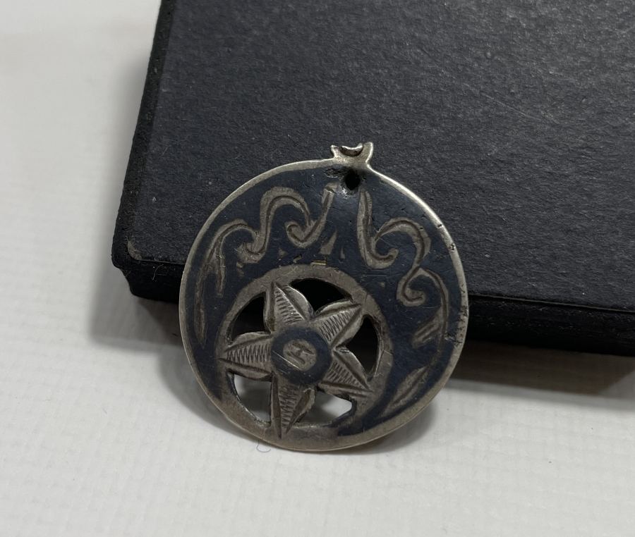 OSMANLI DÖNEMİ AY YILDIZLI SAVATLI KOLYE