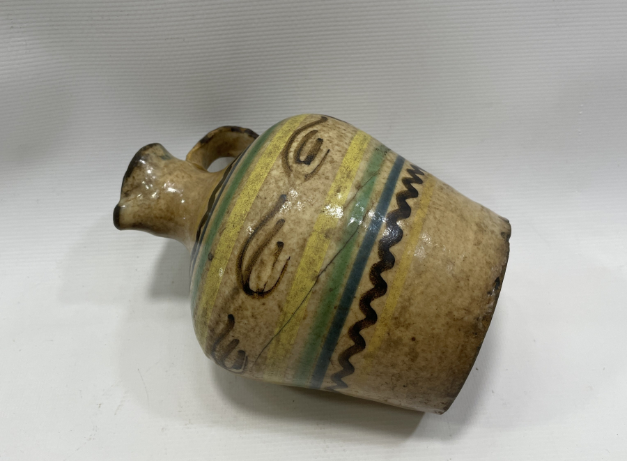 OSMANLI DÖNEMİ ÇOK NADİR FORMDA KÜTAHYA POT