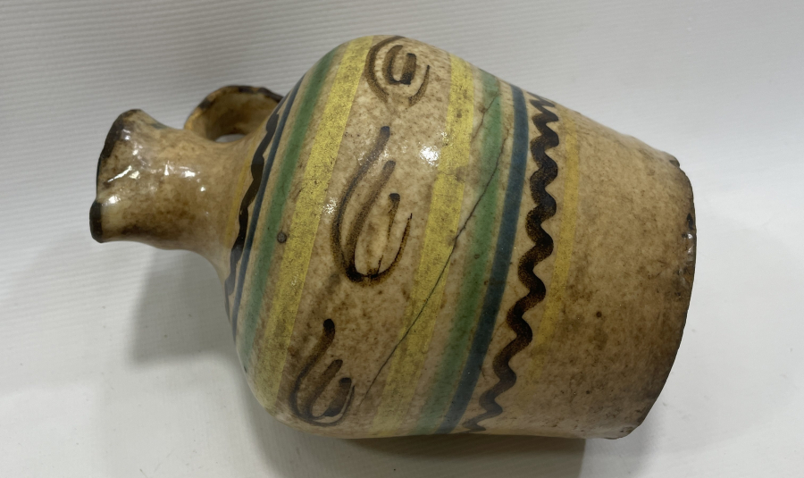 OSMANLI DÖNEMİ ÇOK NADİR FORMDA KÜTAHYA POT