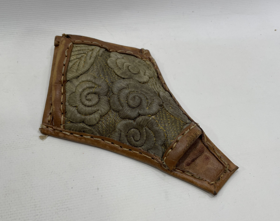 OSMANLI DÖNEMİ ÇOK NADİR GÜMÜŞ SIRMA İŞÇİLİKLİ PİŞTOV KILIFI