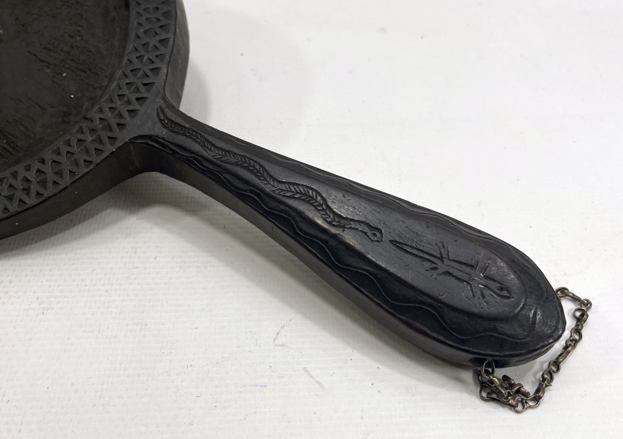 OSMANLI DÖNEMİ ÇOK NADİR YILANLI AHŞAP GELİN AYNASI