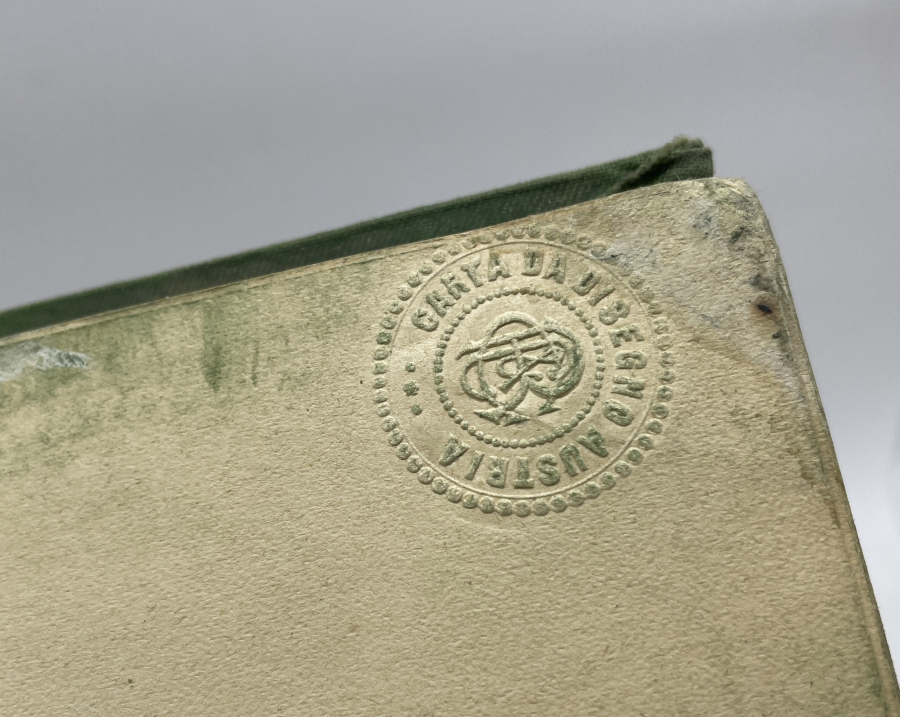 OSMANLI DÖNEMİ DEV BOYDA ÜZERİ OSMANLI DEVLET ARMALI RESİM DEFTERİ