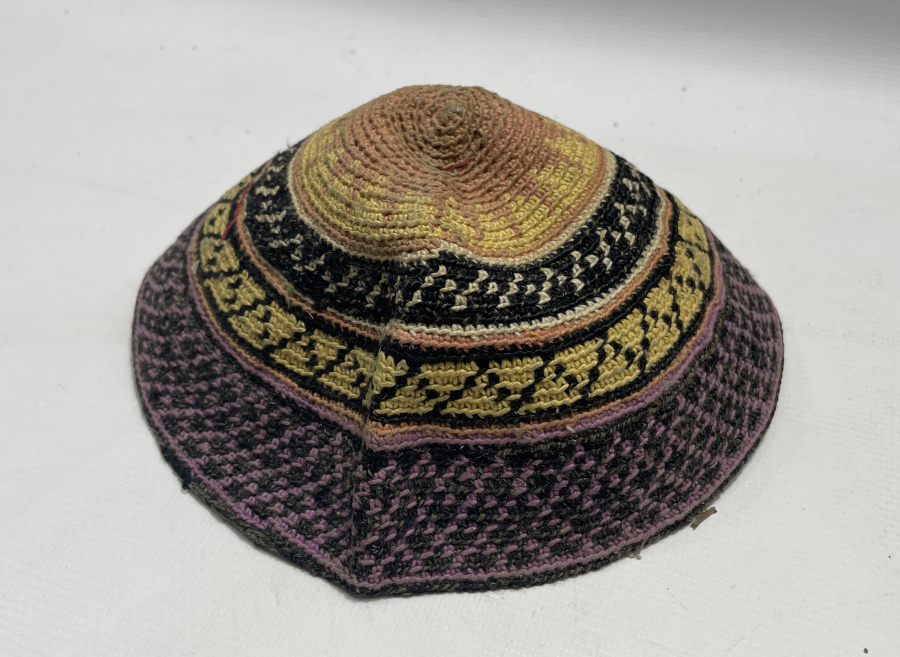 OSMANLI DÖNEMİ EL ÖRME NAMAZ TAKKESİ