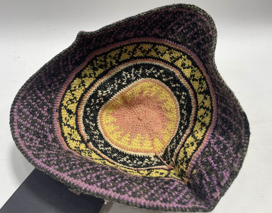 OSMANLI DÖNEMİ EL ÖRME NAMAZ TAKKESİ