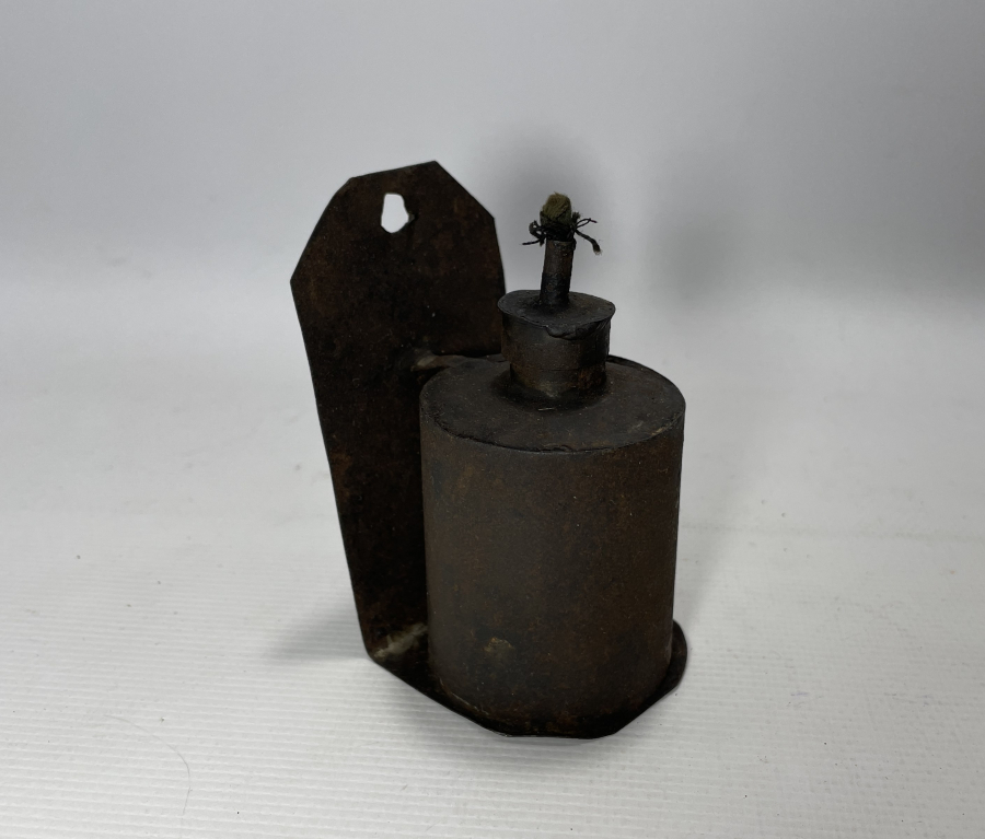 OSMANLI DÖNEMİ EL YAPIMI İDARE LAMBASI - GAZ LAMBASI