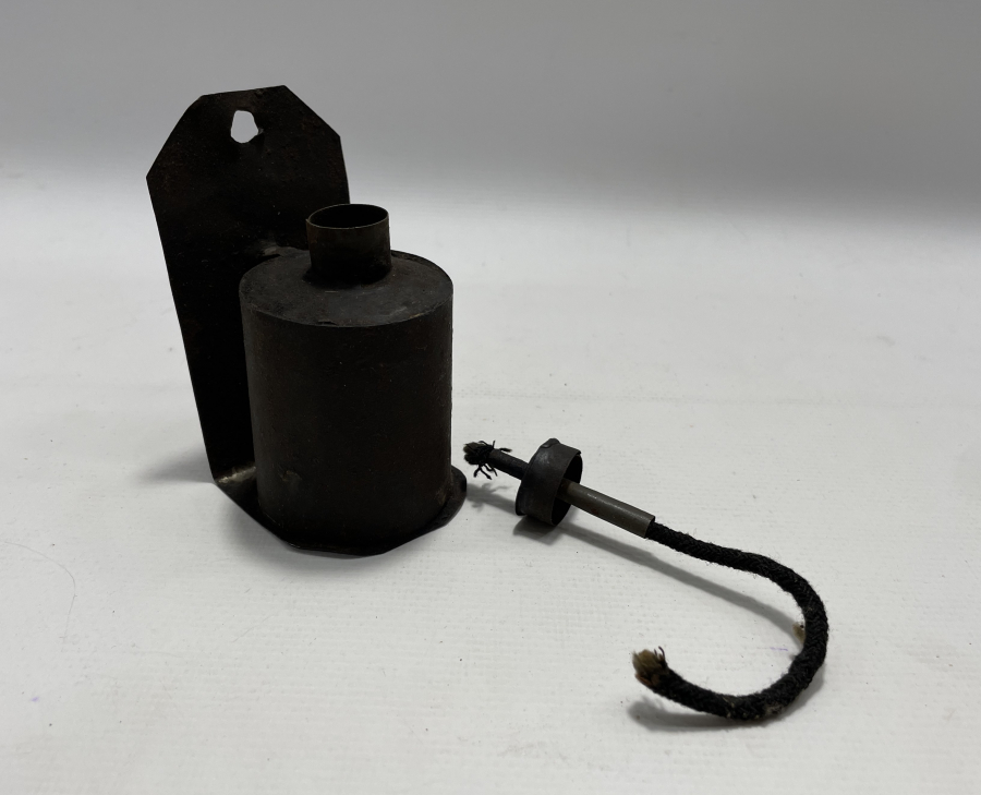 OSMANLI DÖNEMİ EL YAPIMI İDARE LAMBASI - GAZ LAMBASI