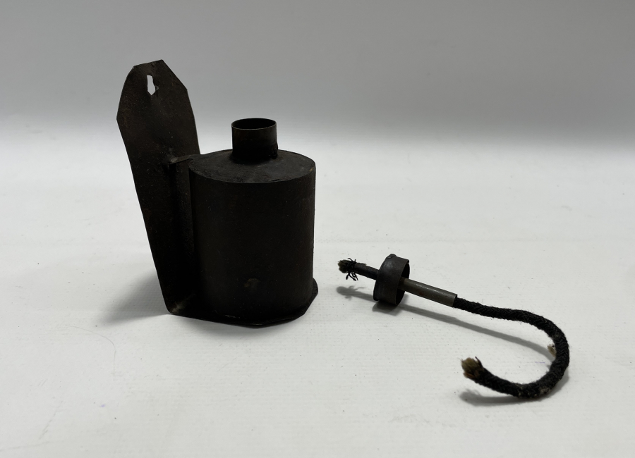 OSMANLI DÖNEMİ EL YAPIMI İDARE LAMBASI - GAZ LAMBASI