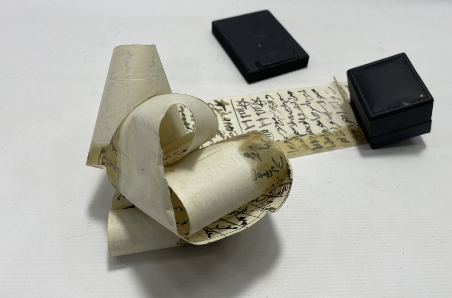 OSMANLI DÖNEMİ EL YAZMA HAMAYIL İÇİ