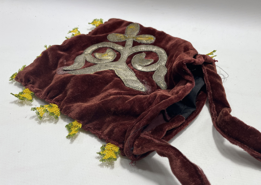 OSMANLI DÖNEMİ GÜMÜŞ SIRMA İŞÇİLİKLİ ENAM-I ŞERİF KABI