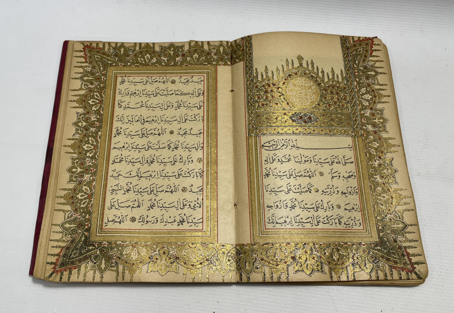 OSMANLI DÖNEMİ KABE VE MESCİDİ NEBEVİ GÖRSELLİ DELAİL-ÜL HAYRAT