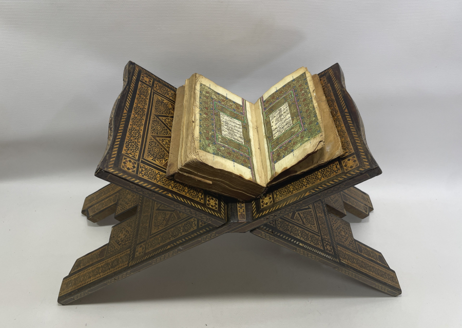 OSMANLI DÖNEMİ MARKÜRTERİ İŞÇİLİKLİ NADİR RAHLE