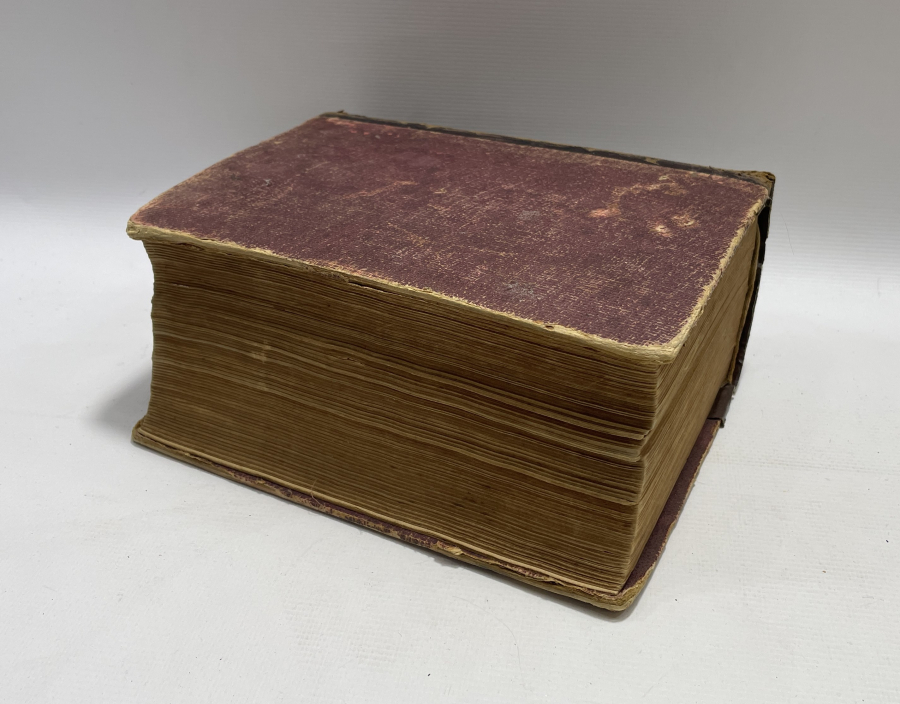 OSMANLI DÖNEMİ NADİR BOYDA FRANSIZCA TÜRKÇE SÖZLÜK