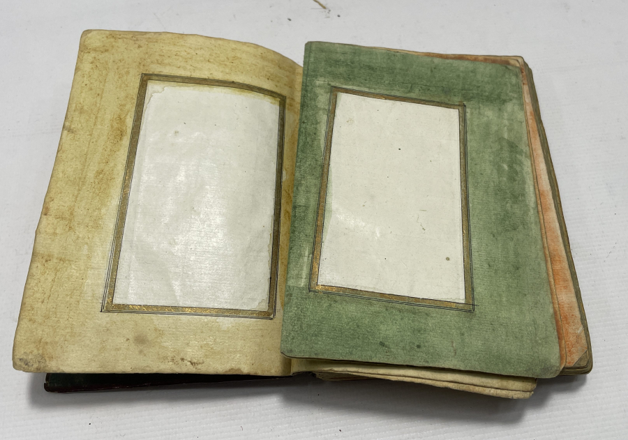 OSMANLI DÖNEMİ NADİR EL YAZMA BÜYÜK BOY ENAM-I ŞERİF