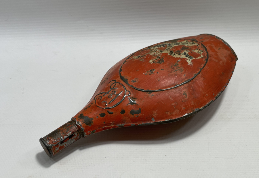 OSMANLI DÖNEMİ NADİR FORMDA BARUTLUK