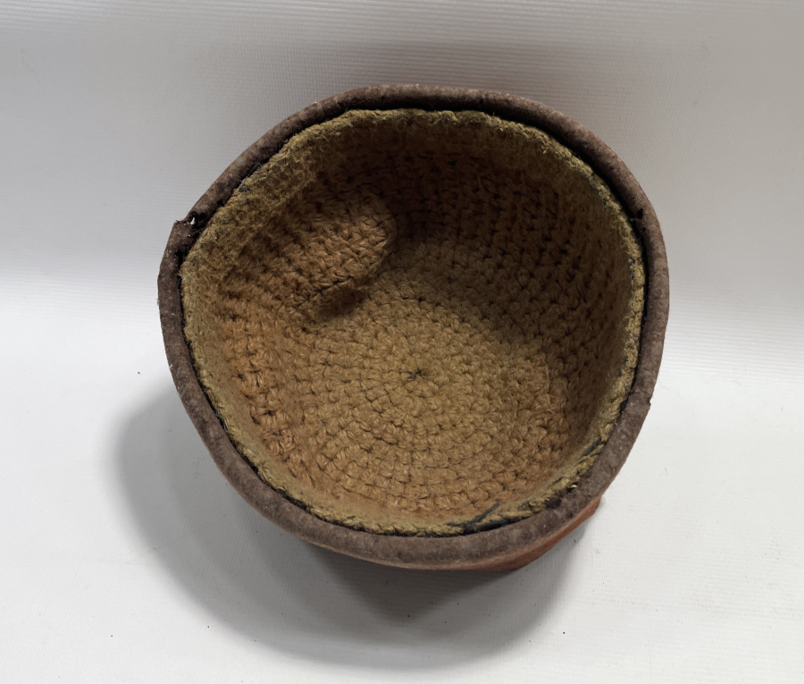 OSMANLI DÖNEMİ NADİR FORMDA ÇUHADAN MAMUL DERVİŞ TAKKESİ