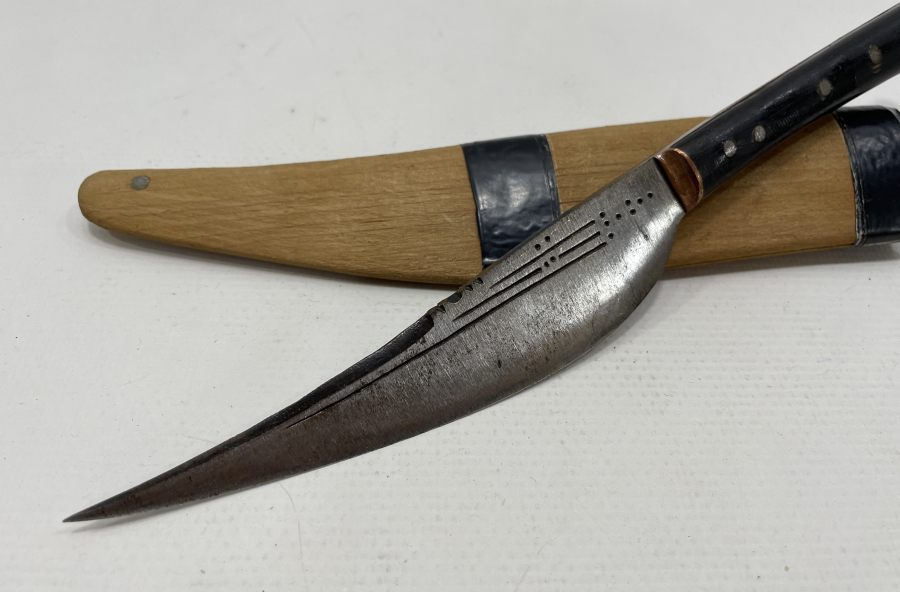 OSMANLI DÖNEMİ NADİR FORMDA KARADENİZ KAMASI