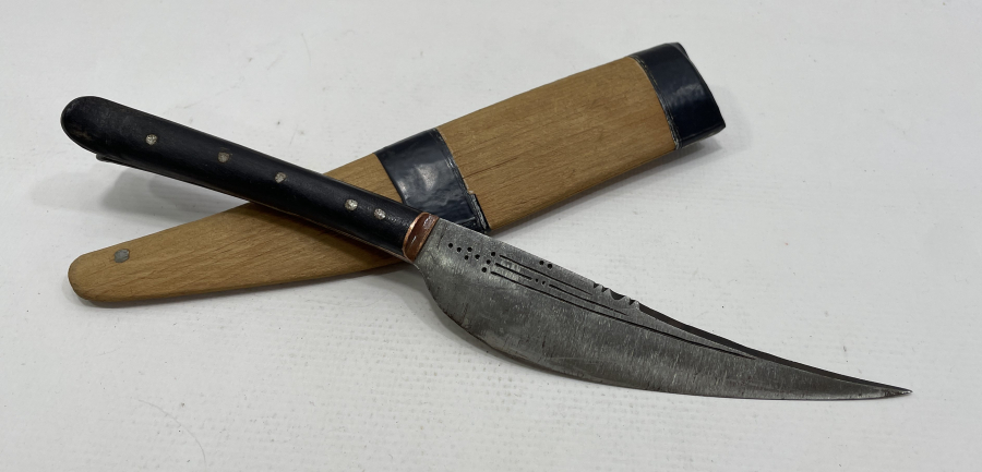 OSMANLI DÖNEMİ NADİR FORMDA KARADENİZ KAMASI