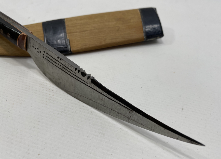 OSMANLI DÖNEMİ NADİR FORMDA KARADENİZ KAMASI