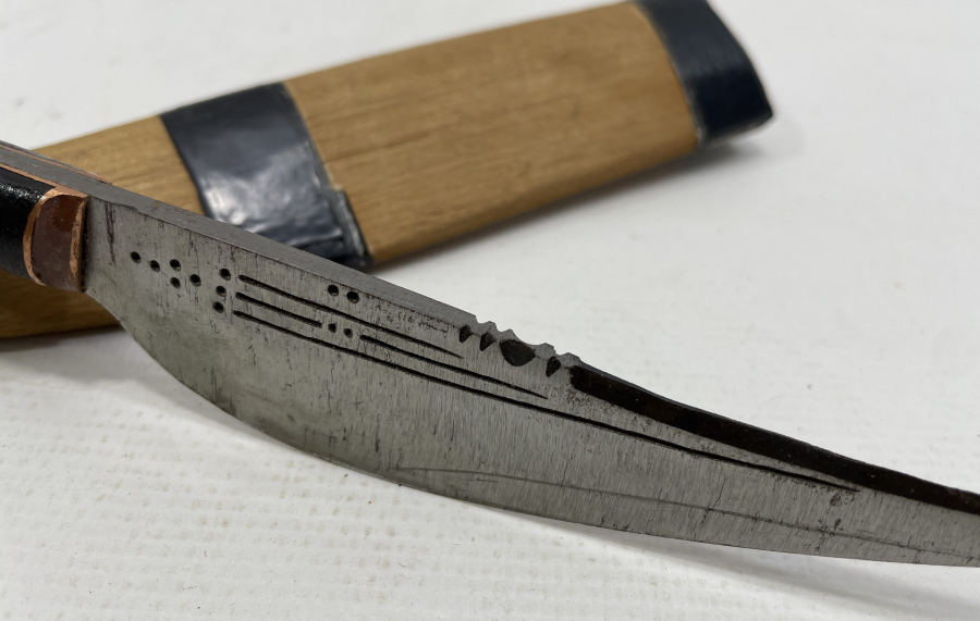 OSMANLI DÖNEMİ NADİR FORMDA KARADENİZ KAMASI