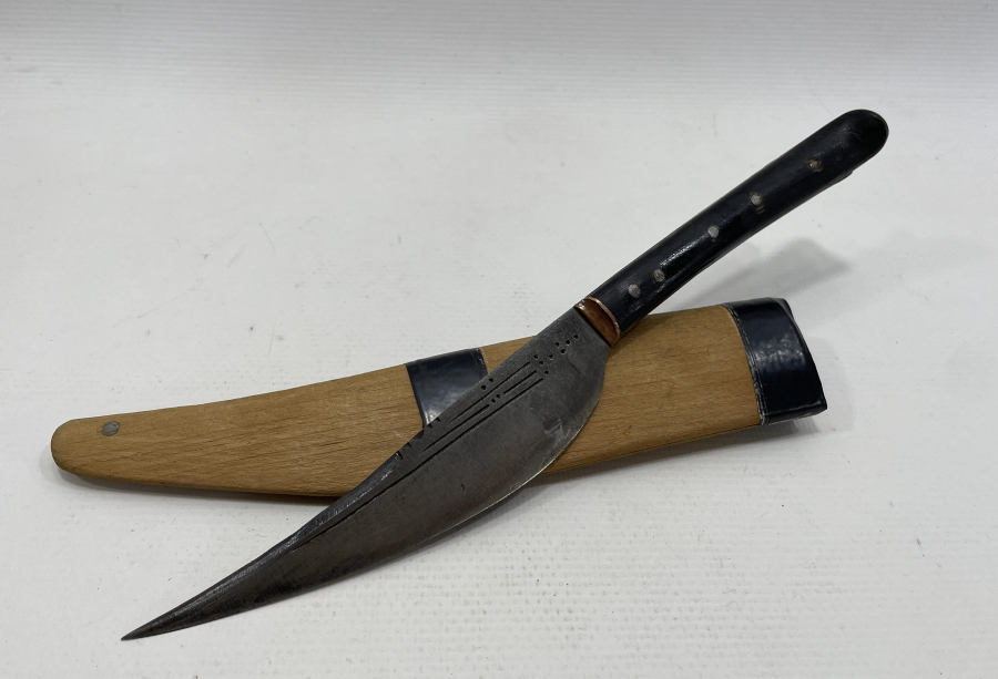 OSMANLI DÖNEMİ NADİR FORMDA KARADENİZ KAMASI