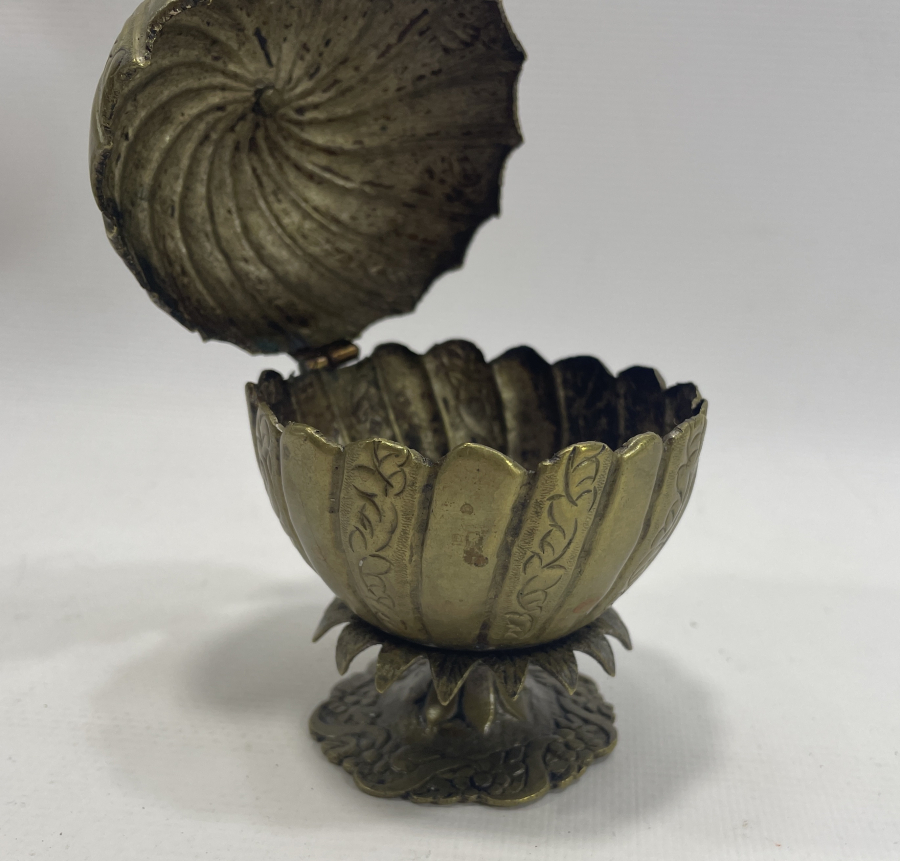 OSMANLI DÖNEMİ NADİR FORMDA KUŞLU BUHURDANLIK