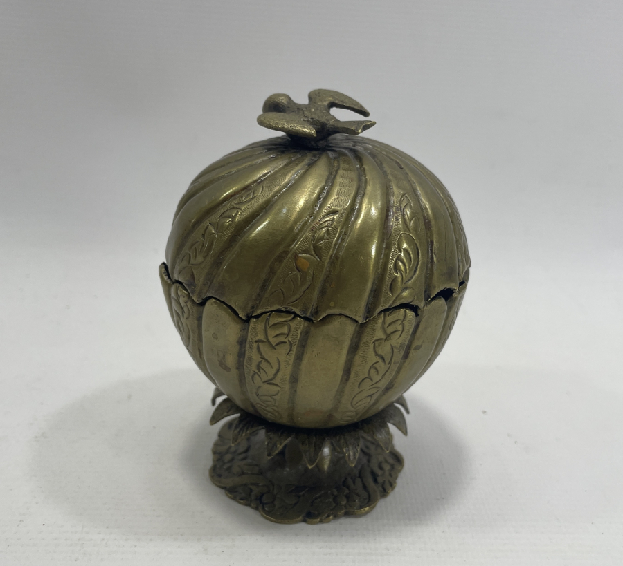 OSMANLI DÖNEMİ NADİR FORMDA KUŞLU BUHURDANLIK