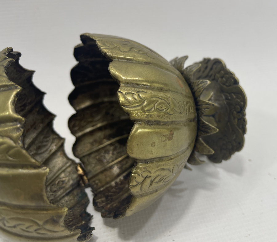 OSMANLI DÖNEMİ NADİR FORMDA KUŞLU BUHURDANLIK