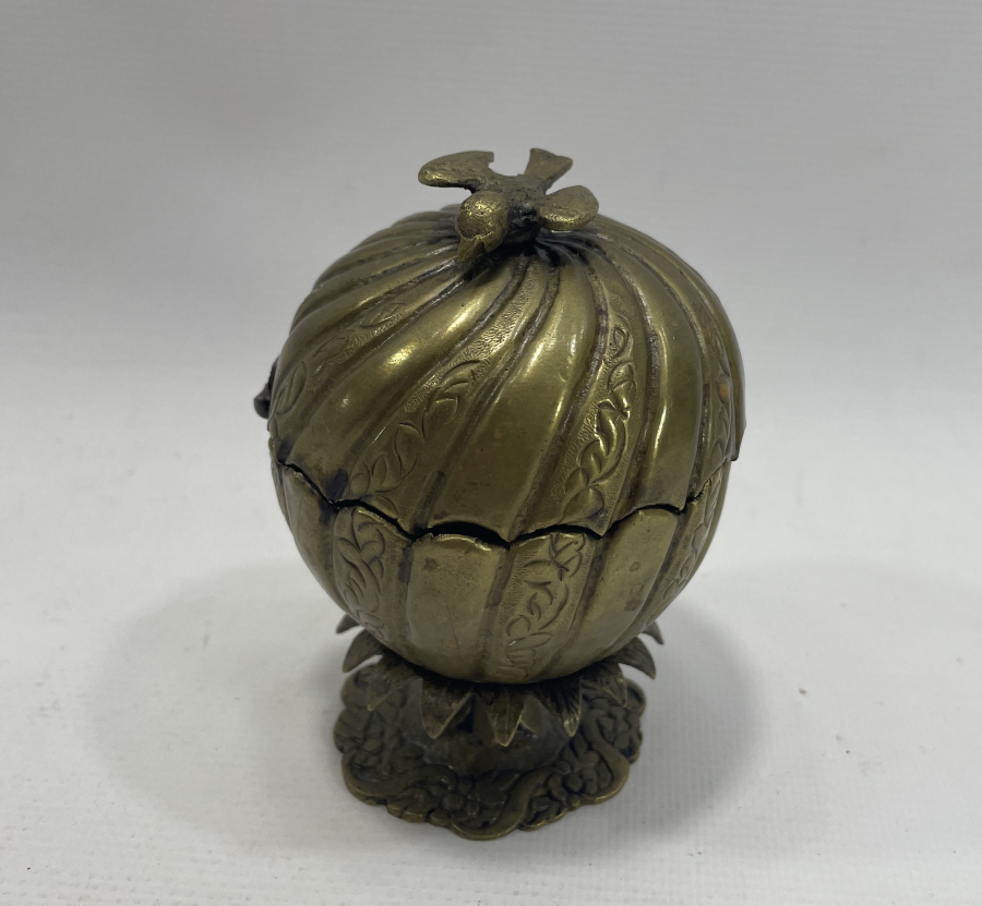 OSMANLI DÖNEMİ NADİR FORMDA KUŞLU BUHURDANLIK