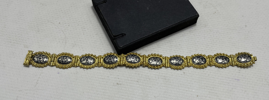 OSMANLI DÖNEMİ SAVAT İŞÇİLİKLİ GÜMÜŞ BİLEKLİK