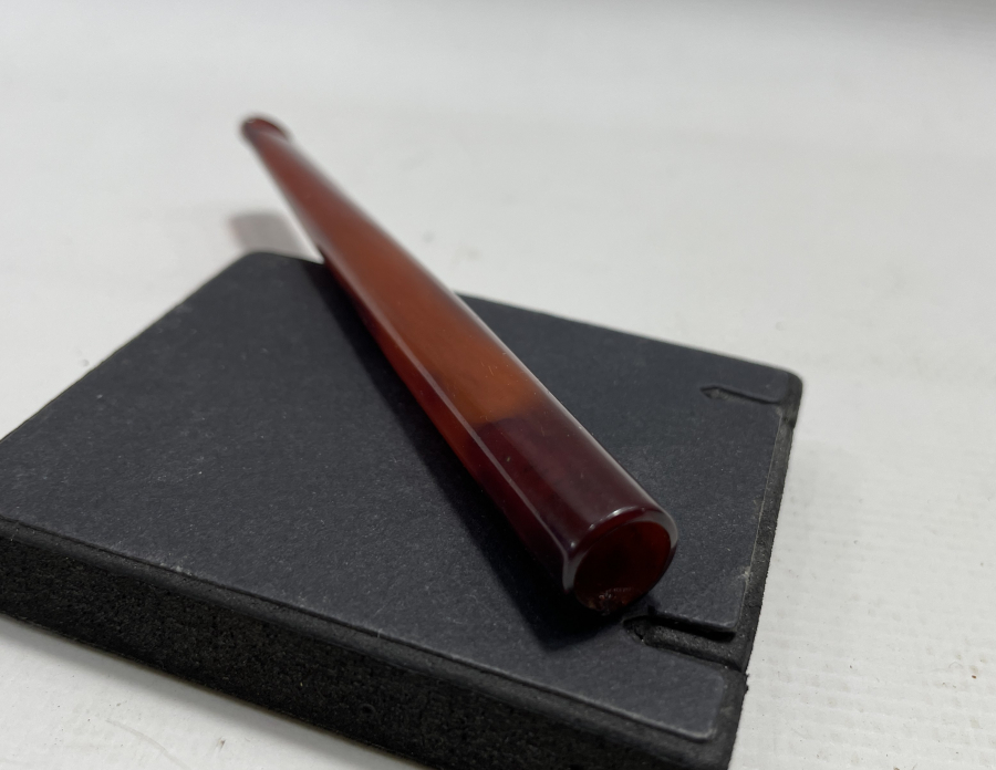 OSMANLI DÖNEMİ SIKMA KEHRİBAR AĞIZLIK