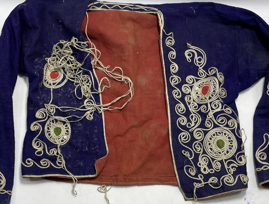 OSMANLI DÖNEMİ SIRMA İŞÇİLİKLİ GELİN CEPKENİ