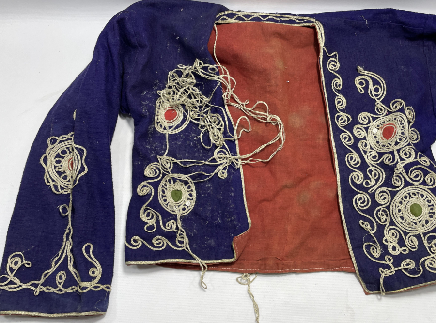 OSMANLI DÖNEMİ SIRMA İŞÇİLİKLİ GELİN CEPKENİ