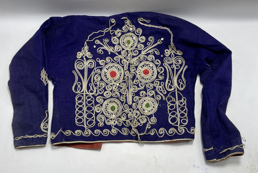 OSMANLI DÖNEMİ SIRMA İŞÇİLİKLİ GELİN CEPKENİ