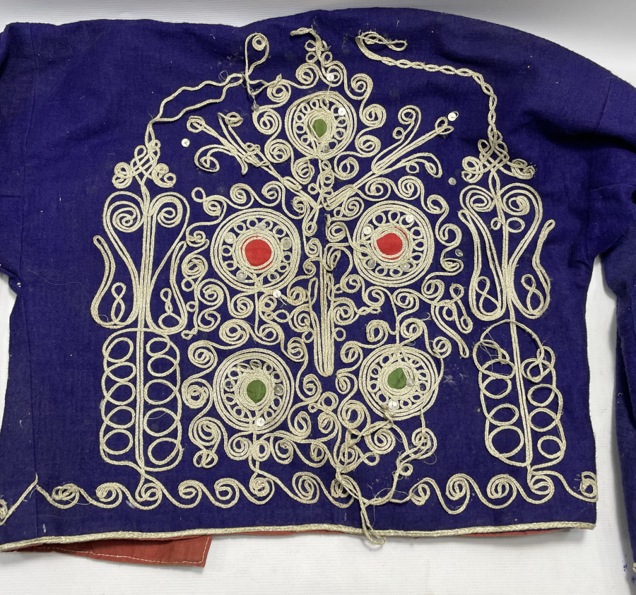 OSMANLI DÖNEMİ SIRMA İŞÇİLİKLİ GELİN CEPKENİ