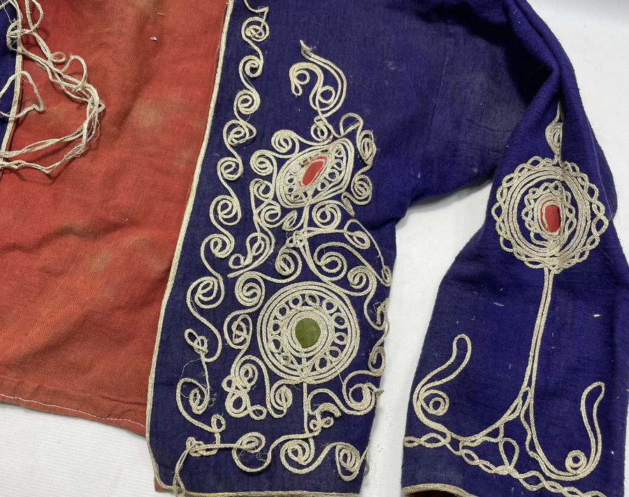 OSMANLI DÖNEMİ SIRMA İŞÇİLİKLİ GELİN CEPKENİ