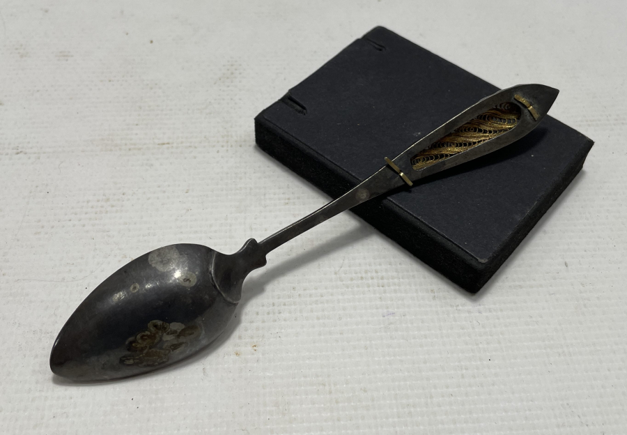 TELKARİ İŞÇİLİKLİ NADİR İZMİR İŞİ GÜMÜŞ KAŞIK