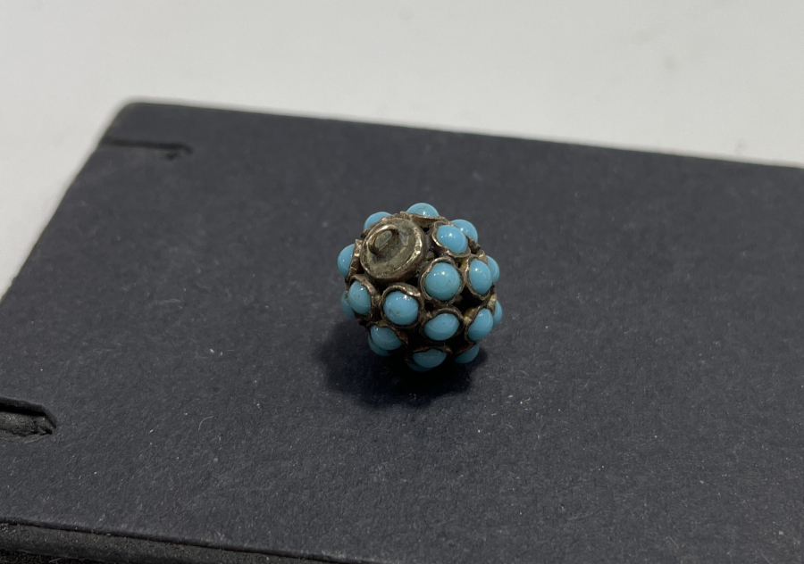 TURKUAZ TAŞLI ALTIN KOLYE UCU