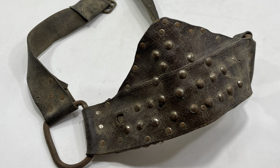 1. DÜNYA SAVAŞI DÖNEMİ ÇOK NADİR KABARALI OSMANLI SÜVARİ AT ALINLIĞI