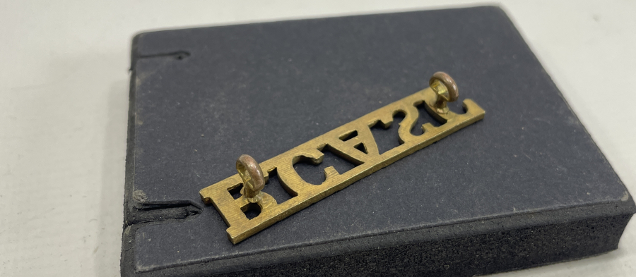 1. DÜNYA SAVAŞI DÖNEMİ İNGİLİZ ASKERİ ROZET