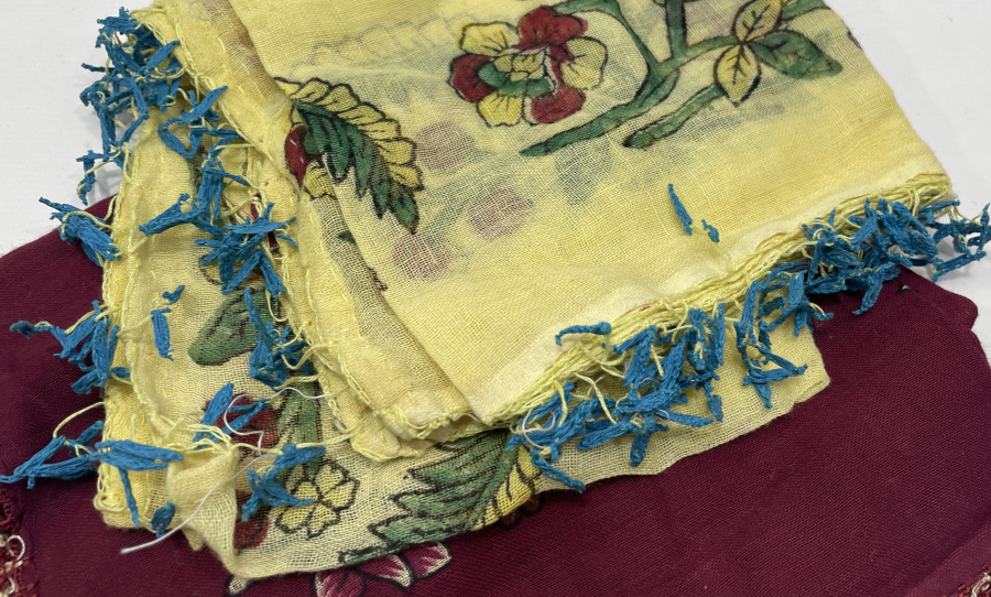 2 ADET ANTİKA OYALI YAZMA