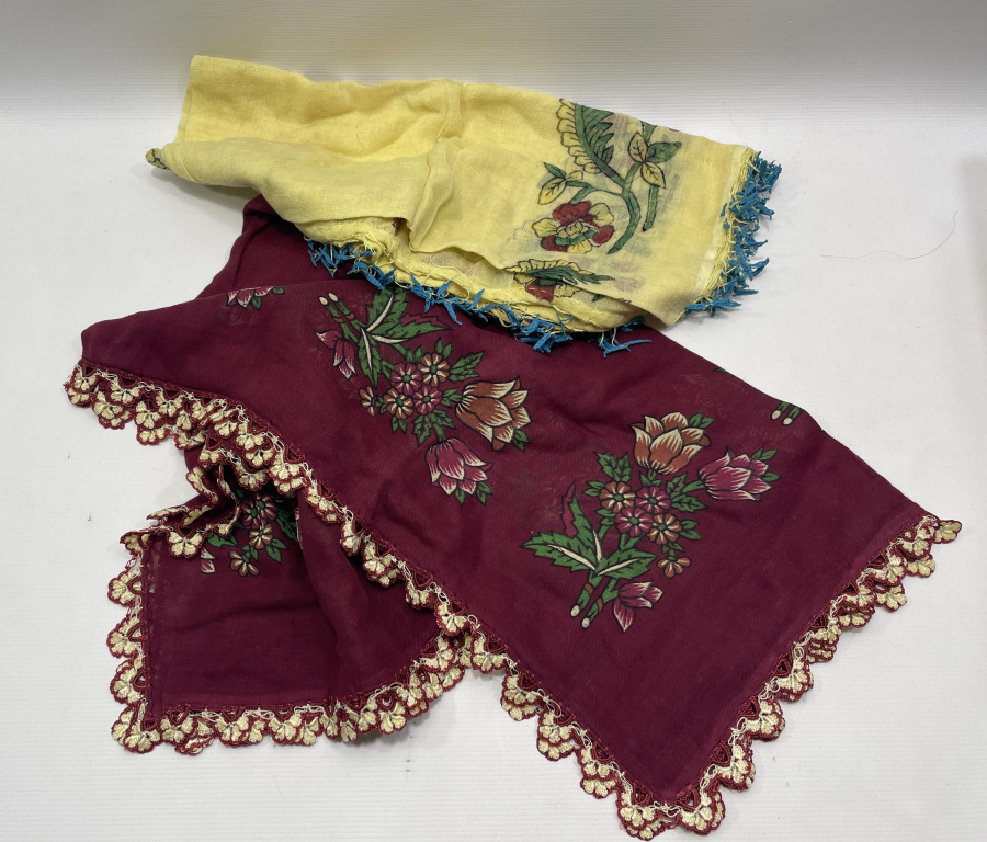 2 ADET ANTİKA OYALI YAZMA