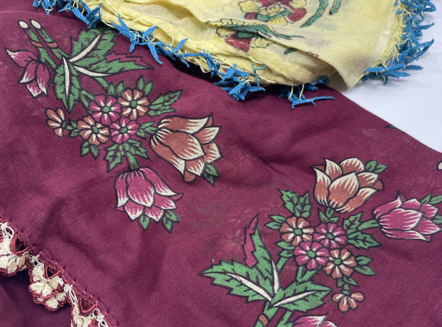 2 ADET ANTİKA OYALI YAZMA