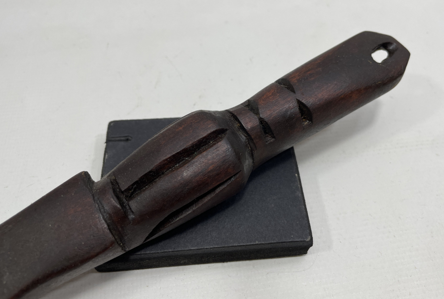 ANTİKA BÜYÜK BOY AHŞAP SERVİS KAŞIĞI