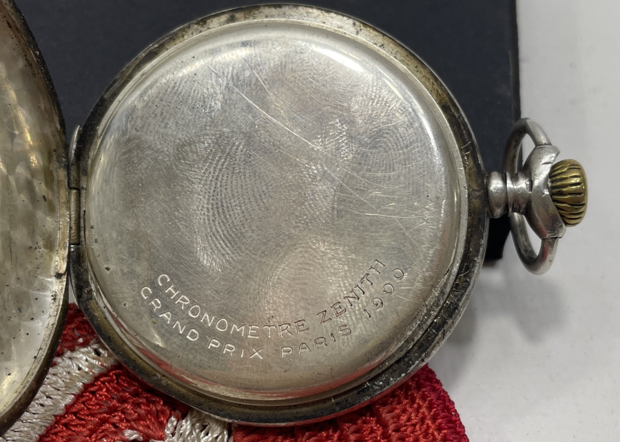 AY YILDIZLI KESESİNDE DEVLET DEMİR YOLLARI NADİR GÜMÜŞ ZENİTH CEP SAATİ