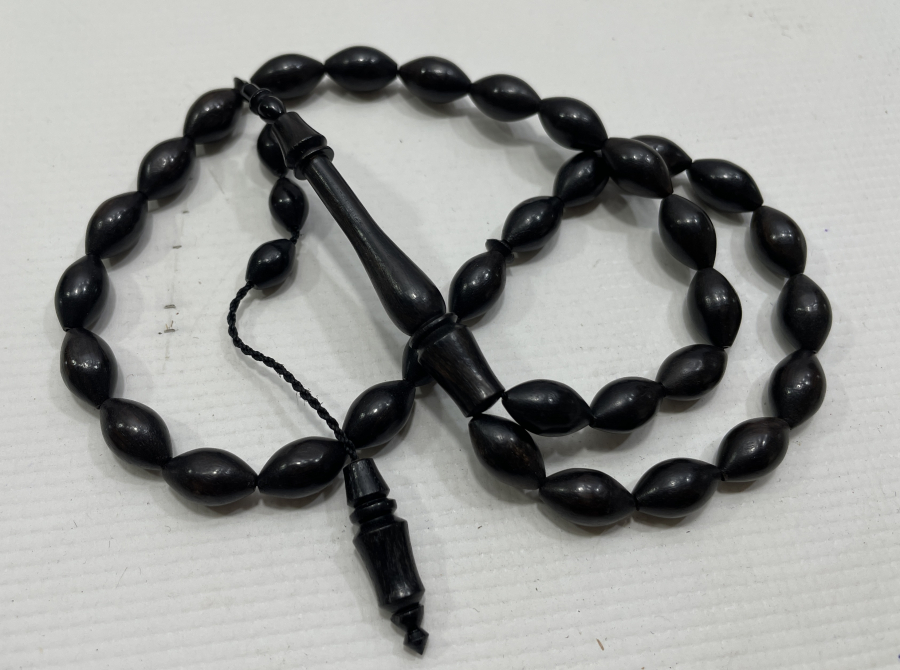 İMAMESİ MEVLEVİ SİKKESİ FORMUNDA NARÇIL TESBİH